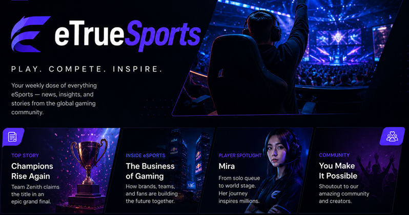 Newsletter eTrueSports