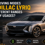 Do the Driving Modes in Cadillac LYRIQ Offer Different Ranges or Battery Usages?